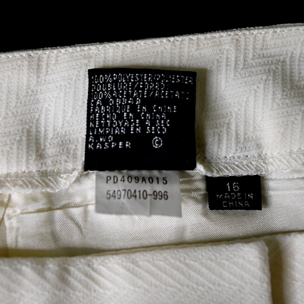 Kasper Cream Women's Trousers - Picture 7 of 9